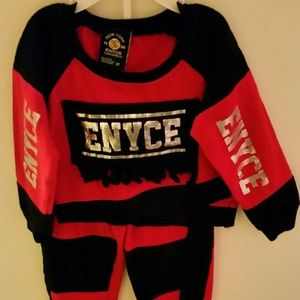 Toddler Girl Enyce Sweatsuit